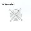 2PCS 3cm 4cm 8cm 12cm Dc Cooling Fan Guard Metal Grill Computer Metal Cover Net for Fan 30mm 40mm 50mm 60mm 70mm 80mm 120mm
