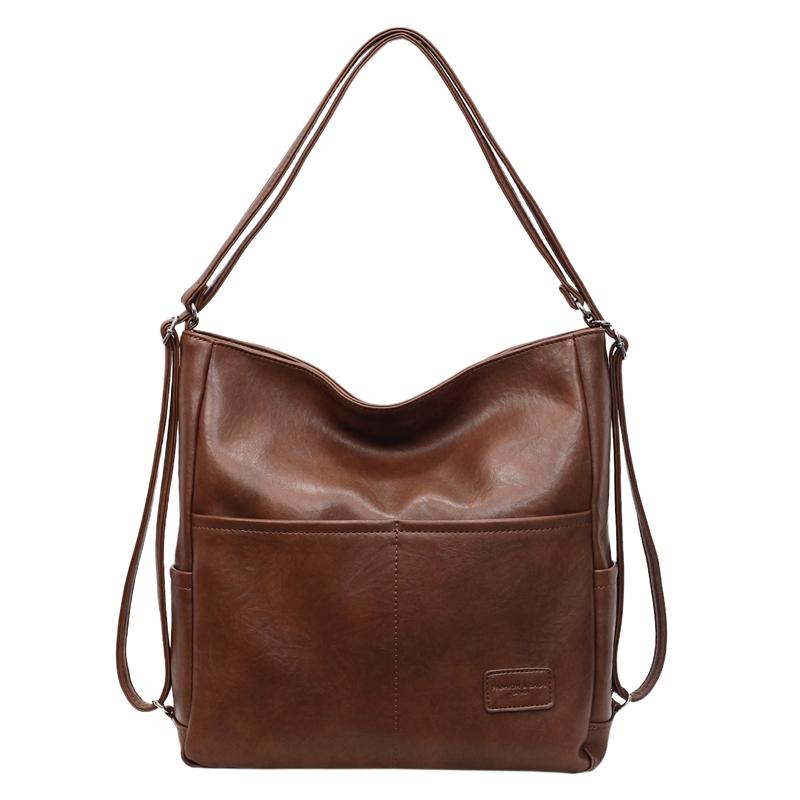 Vintage Shoulder Bag Women's Tote Bag Large Capacity Underarm Bag