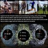 New Military Sports Smart Watch Men 100+ Sports Outdoor Fitness Compass Heart rate BT Call Waterproof Smartwatch For iOS Android