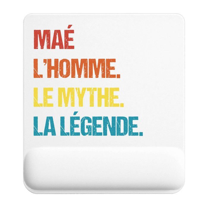 Tapis de souris - PLANETEE - Maé Mythe Légende Vintage - 22 x 18 cm - Épaisseur 3 mm - Sublimation HD