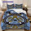 Shining All-Seeing Eye Freemason Bedding, Duvet Cover, Pillowcase, Home Decoration, Birthday Gift (1 * Duvet Cover+2 * Pillowcase, Coreless)