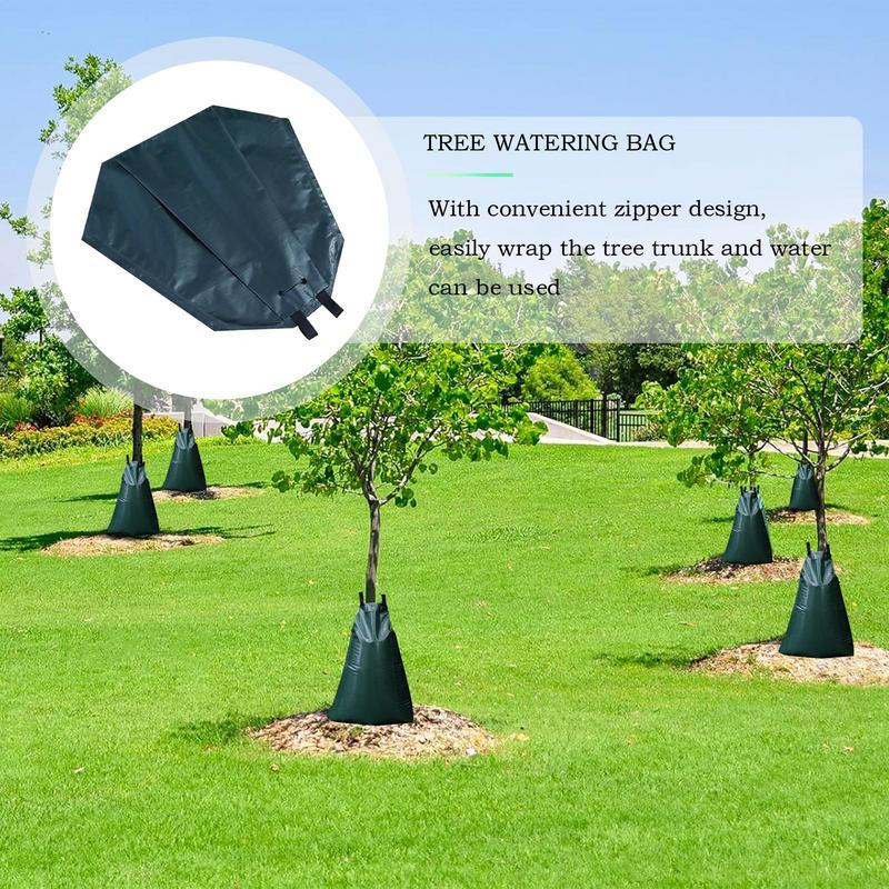 Slow Release Tree Watering Bag 20 Gallon Heavy Duty Reusable System Pouch Tree Planting Water Bag For Waterproof Drip Gardening