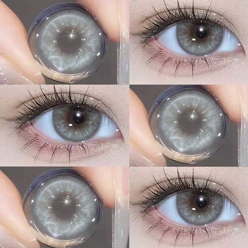 EYESHARE NEW Colored Contact Lenses for Eyes Brown Lenses Cosmetic Blue Eye Contacts Brown Natural Fashion Lenses