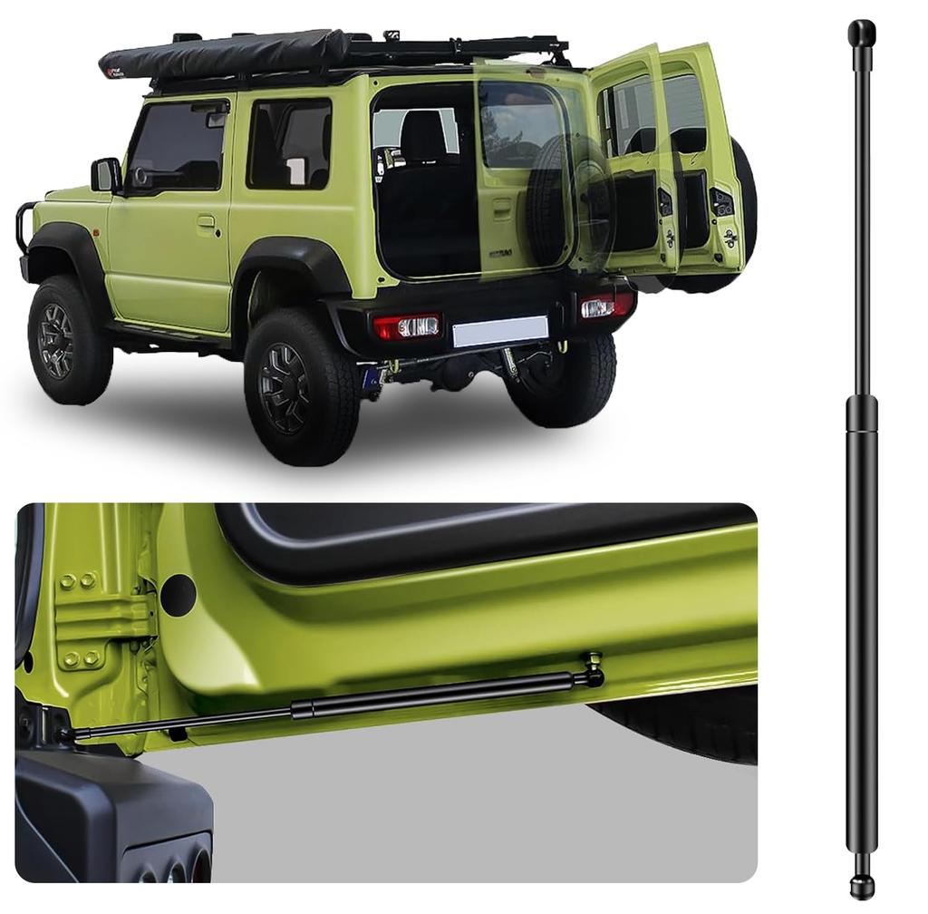 Beautytrees produkter for Suzuki Jimny Sierra JB74 Bakdørsdemper Fri stopp Trinnløs justering Stopp midtveis Ekte erstatning Hydraulisk demper Bak