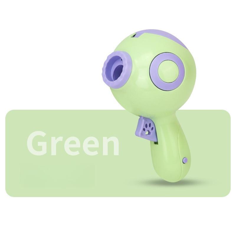 

Dog Feeding Transmitter with Laser Outdoor Training Interactive Feeding Toy Dogs Cats Enjoy Relieve Boredom Pet Toys Supplies зелёный