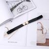 And Versatile Belt Slimming With Retro  Buckle Belt Decoration Dress
