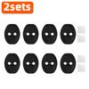 YONGRUN Car Door Lock Cover Guard Caps Universal Anti Rust Scratch Guard Trims for Auto Door Latch Striker Interior Accessories Interior Mirrors 6