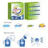 Nano Concentrated Laundry Tablets Portable Laundry Paper Deep Cleaning Laundry Tablets