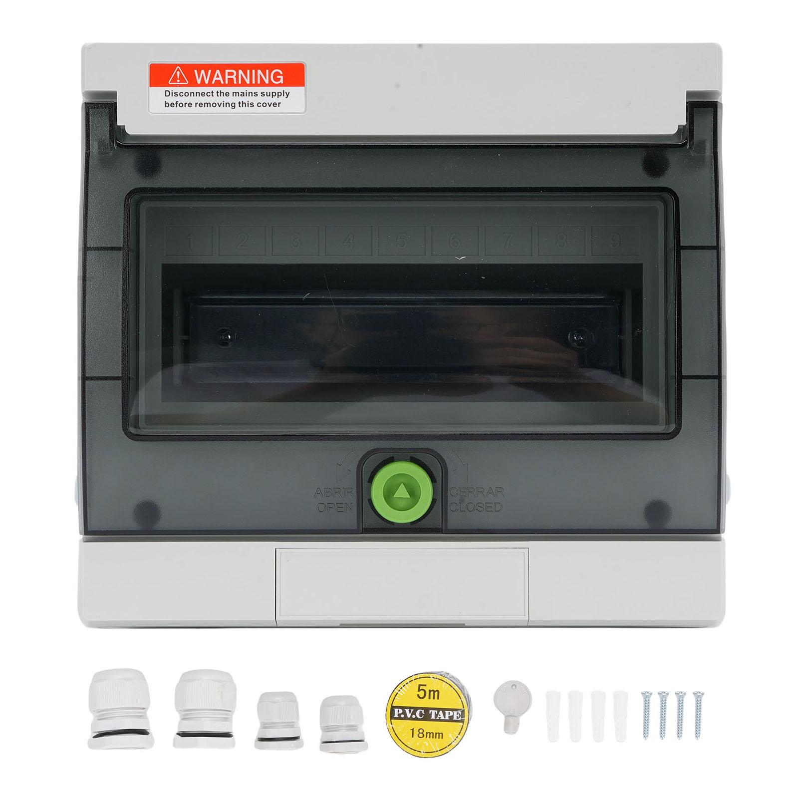 Sonoff 2 4 Way Circuit Breaker Distribution Box Ip66 Water Proof Din Rail Enclosure For Indoor Outdoor Use