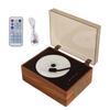 CD Music Player Rechargeable Support CD BT USB 3.5mm AUX Wireless Speaker Bluetooth-Compatible 5.0 Desktop CD Player Home Decor