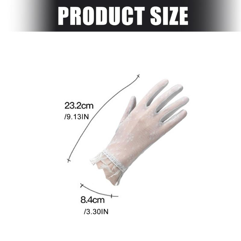 1 Paar Leichte Outdoor-Handschuhe Touchscreen-Funktion Anti-Rutsch-Handschuhe zum Fahren und Radfahren