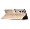 For iPhone 16 Plus Case PU Leather Wallet Folding Stand Glitter Phone Cover