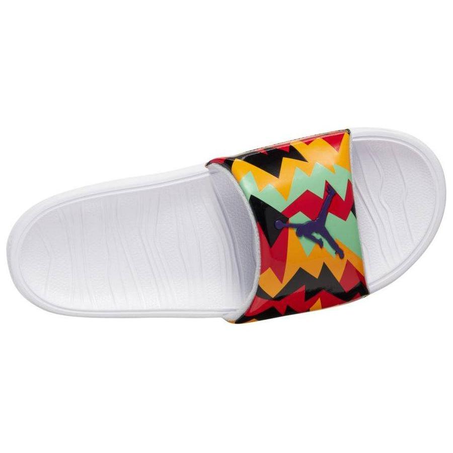 New JORDAN Break Slide 'White Multi Color' AR6374-102