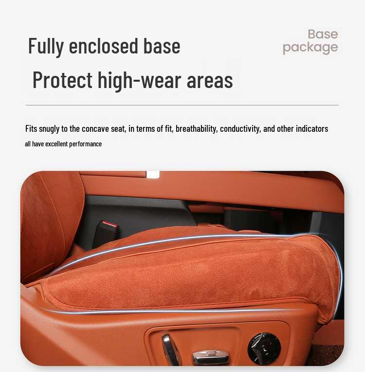 Ideal/L9 Universal Four- to Six-Seater Car Seat Cushion, Half-Wrap All-Season Saddle Pad