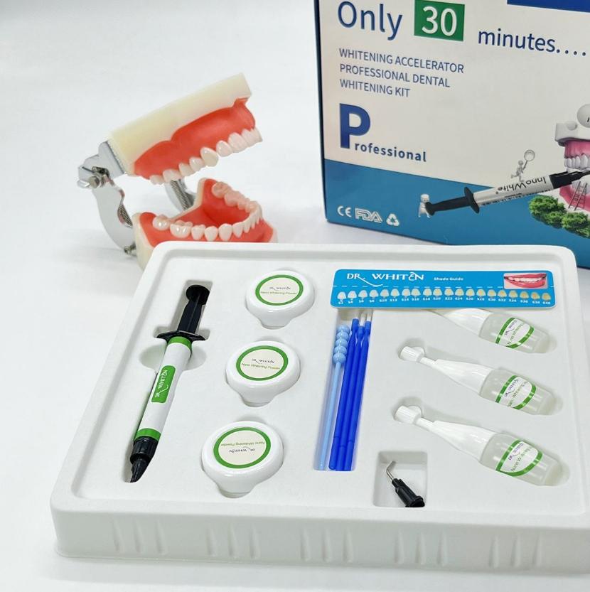 Dental Whitening Kit 35% Hydrogen Peroxyde Whiten Teeth Bleach Gel Oral Care Quickly Remove Tooth Stains Whitening Clean