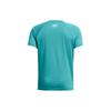 Under Armour Ua Tech™ Logo Print Round Neck Short Sleeve T-Shirt Kids tops Blue 1383010-464