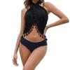 Women's Sarong Coverups Sexy Short Bathing Suit Chiffon Wrap Skirt Beach Swimsuit Cover Ups with Tassels Swimwear