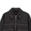 2025 Autumn/Winter Women's Denim Effect Fashion Top Jacket
