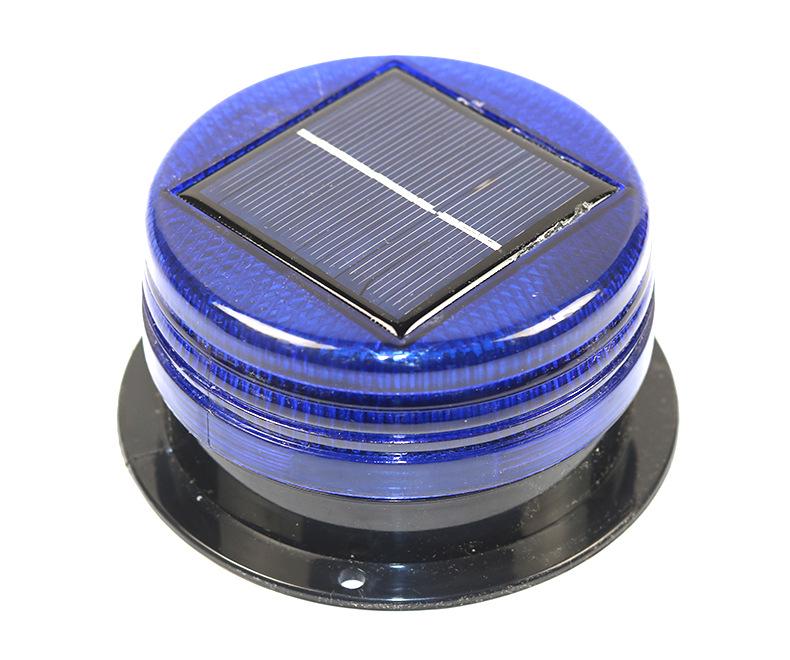Red & Blue Solar Magnetic Roof Warning Light