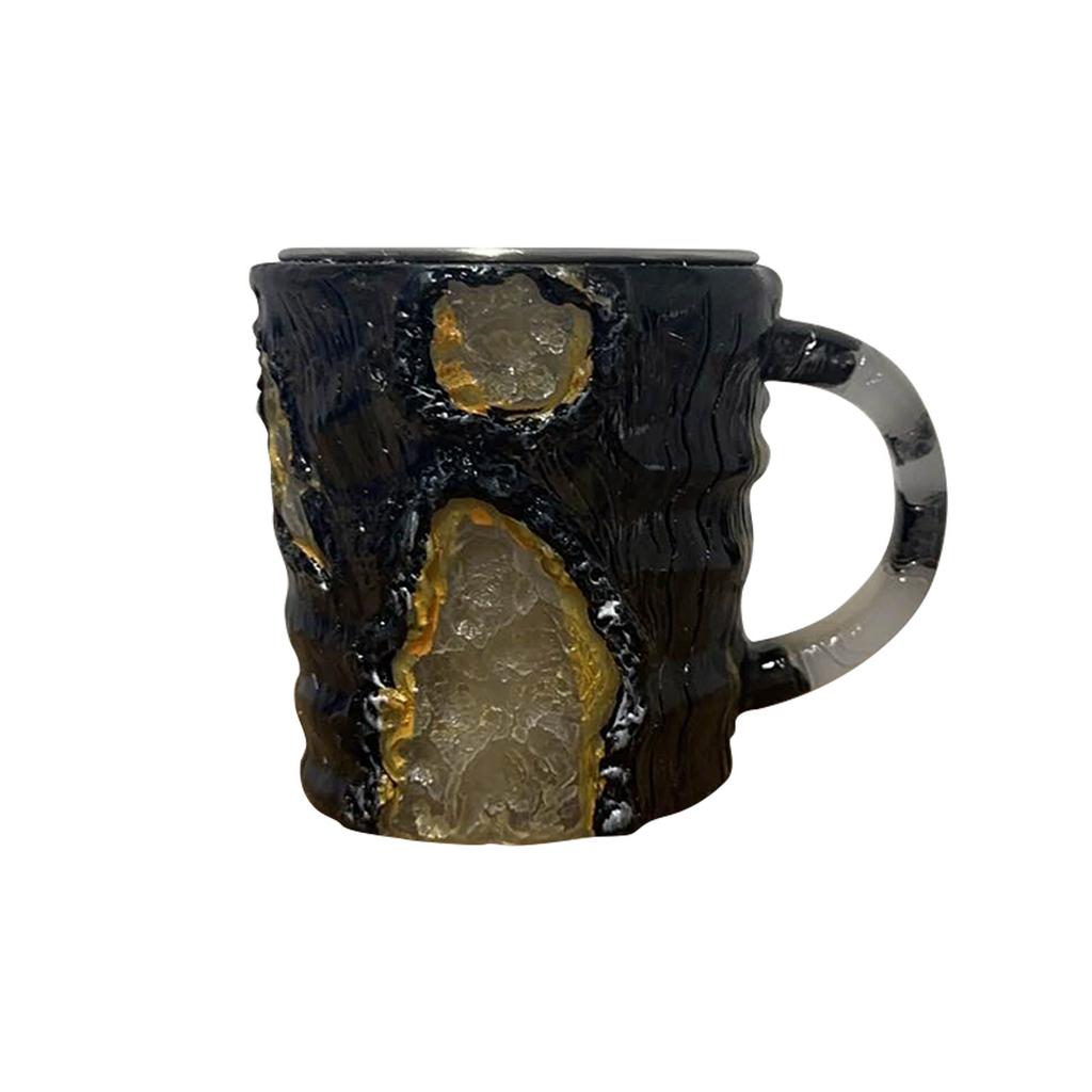 Nye kaffekrus, kaffekrus, naturlig kaffekrus, fargerikt krus Gjennomsiktig kaffekrus, elegant jul