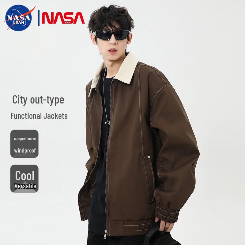 

NASA NOAH Men s Loose Fit Workwear Jacket XL