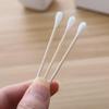 Dual-Ended Bamboo Cotton Swabs: Disposable, Multifunctional Ear Cleaner & Makeup Remover