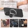 Portable Cell Phone Magnet Stand for Magsafe Finger Ring 360° Rotation Double Magnetic Holder for IPhone 15 14 16