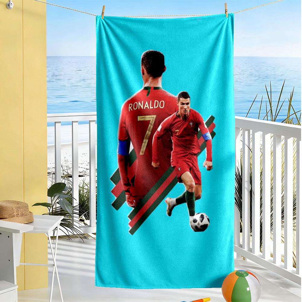 Legacy Cristiano Ronaldo Beach Towel High Absorbency & Quick-Dry Comfortable Lightweight