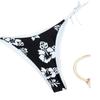 2024 Euro-American Print Triangle Cup Sexy Beach Bikini