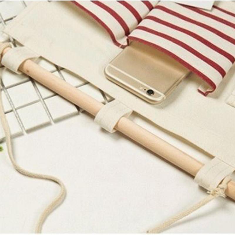 12/13 Pockets Fabric Hanging Bag Storage Bag On The Wall Behind The Door Dormitory Storage Bag Home Mobile Phone Sundries Decoration Hanging Pocket