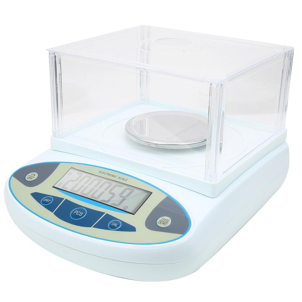 500g X0.01g Lab Analytical Precision Balance Electronic Scale with 200g Weight