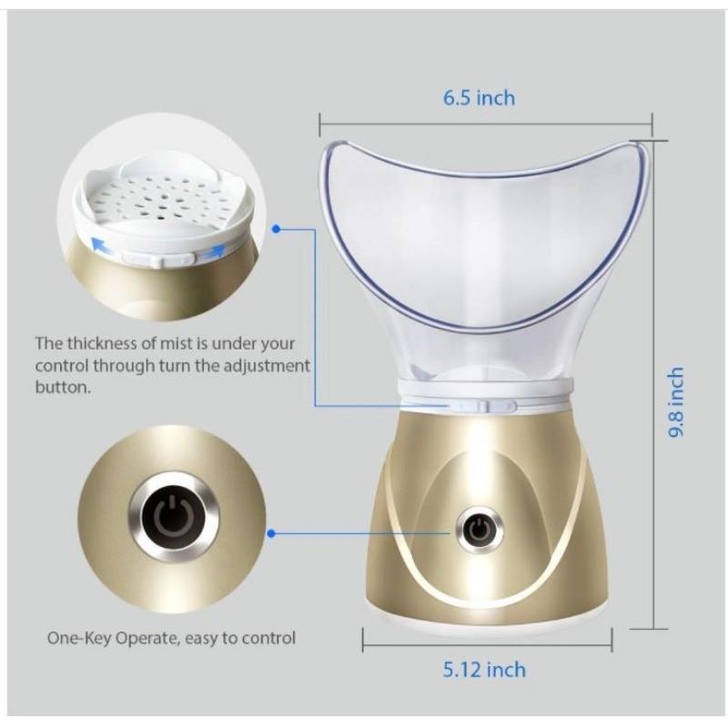 

Бытовой наноионный увлажнитель для лица Портативное устройство для увлажнения лица и красоты Глубокая очистка Паровой аппарат для лица