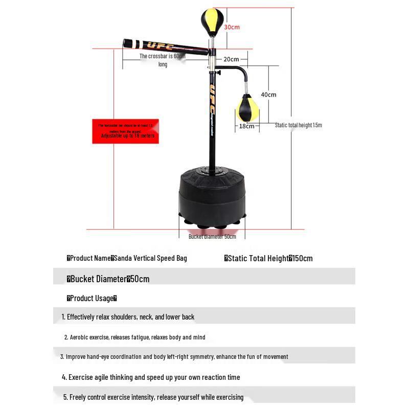 Standing Boxing Speed Ball