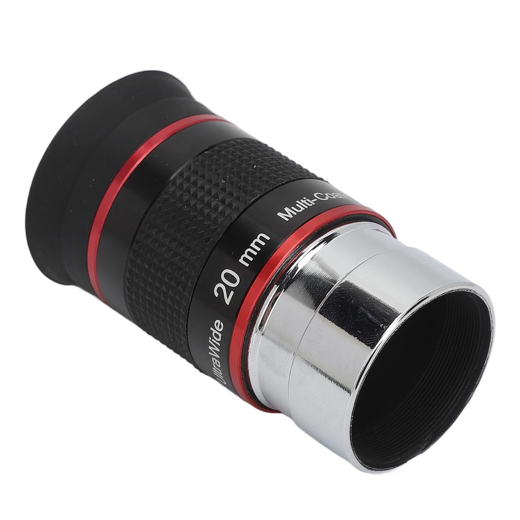 Multi Coated Eyepiece 20mm 68 Degree Ultra Wide Angle Eyepiece for 1.25 Inch Interface Astronomical
