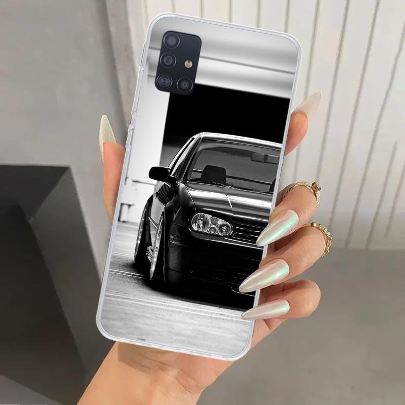 Cool MK4 MK5 Golf Car Phone Case for Samsung Galaxy A52 A32 A22 A12 A02S A50S A30S A10S Note 20 Ultra 10 Plus S10 A31 A20 A71 A7