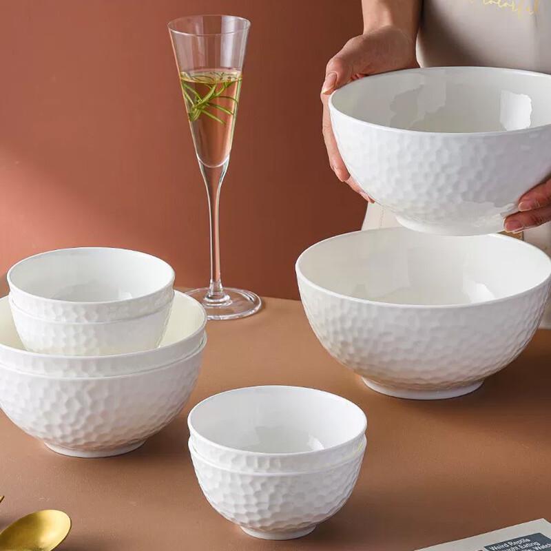 Yilan Underglaze Bone China Rice Bowls