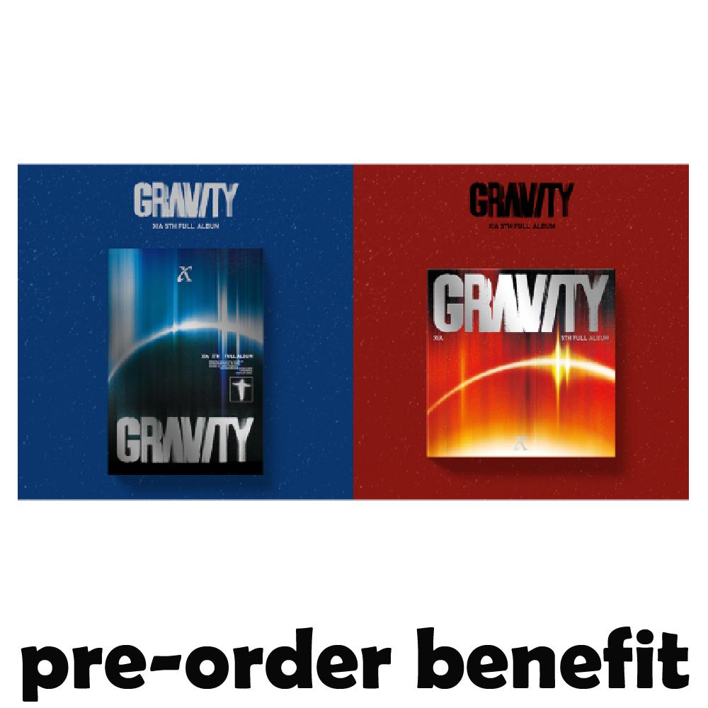 

Pre-order KIM JUN SU 5th Full Album GRAVITY Standard ver. & SHOP POB Cosmic ver. & Aladin POB