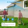 4MP Solar-Powered WiFi Outdoor Surveillance Camera with Night Vision and Baby Monitor Features