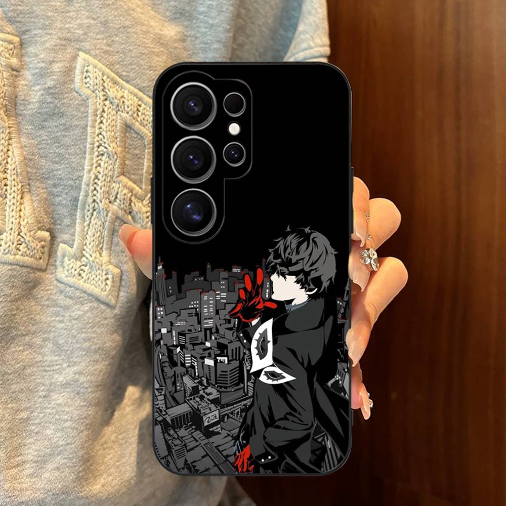 Persona 5 Phone Case For Samsung S 24 fe 25 Ultra plus 20 lite 21 30 22 23 24 22 Ultra 5G Fundas