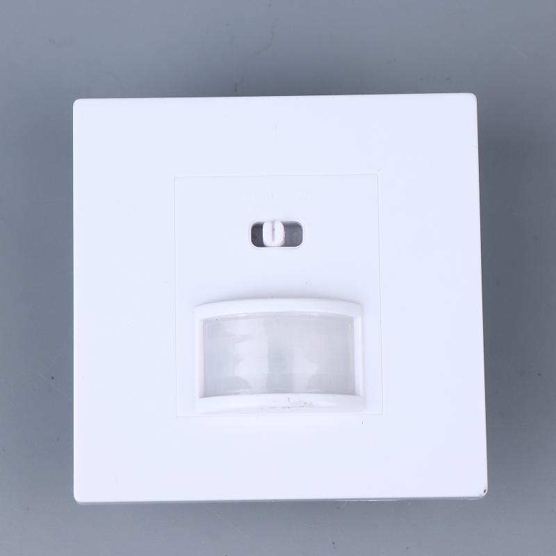 Ac 110-240V Dc 9-24V Led Pir Motion Sensor Switch 2-Wire Human Infrared Automatic Sensing Adjustable Time Delay Switch Panel