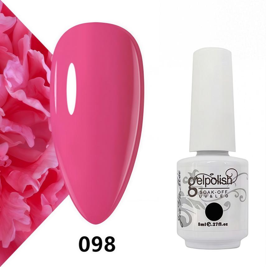 Amber Gel Polish Set: Gel Polish Manicure Kit with Whitening, Base Coat, and Sealer.