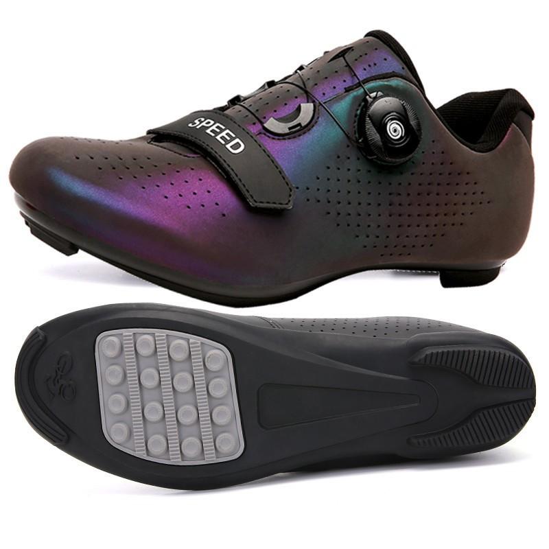 Unisex Mountain Bike Cycling Shoes With Rigid Sole SPD Road Pedals Breathable Fit Size 36-47