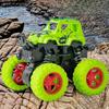 Inertia Cartoon Graffiti Offroad Car Toy With Doublesided Stunt Flip For Kids Play And Development