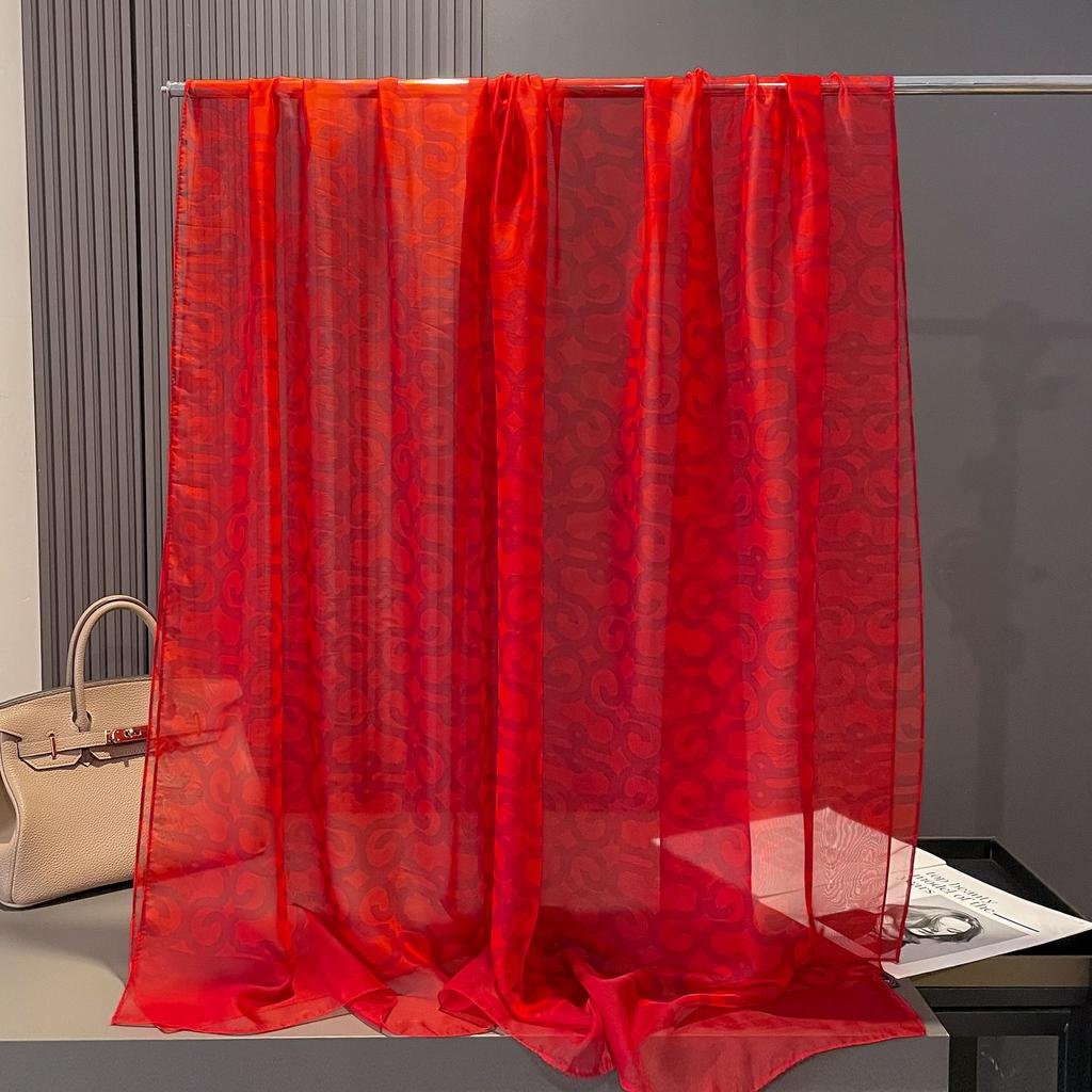 Damski szal wysokiej klasy, nowy, duży, modny, wszechstronny i stylowy szal wiosenno-letni, szal-krem przeciwsłoneczny dla mamy