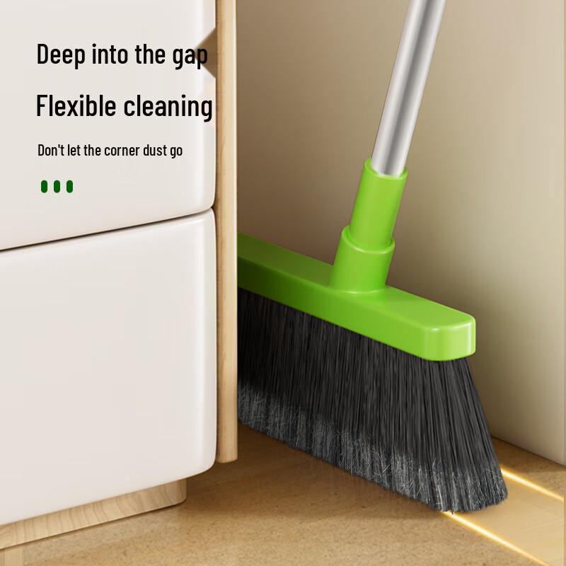 3M Scotch-Brite Integrated Pole Broom & Dustpan Set