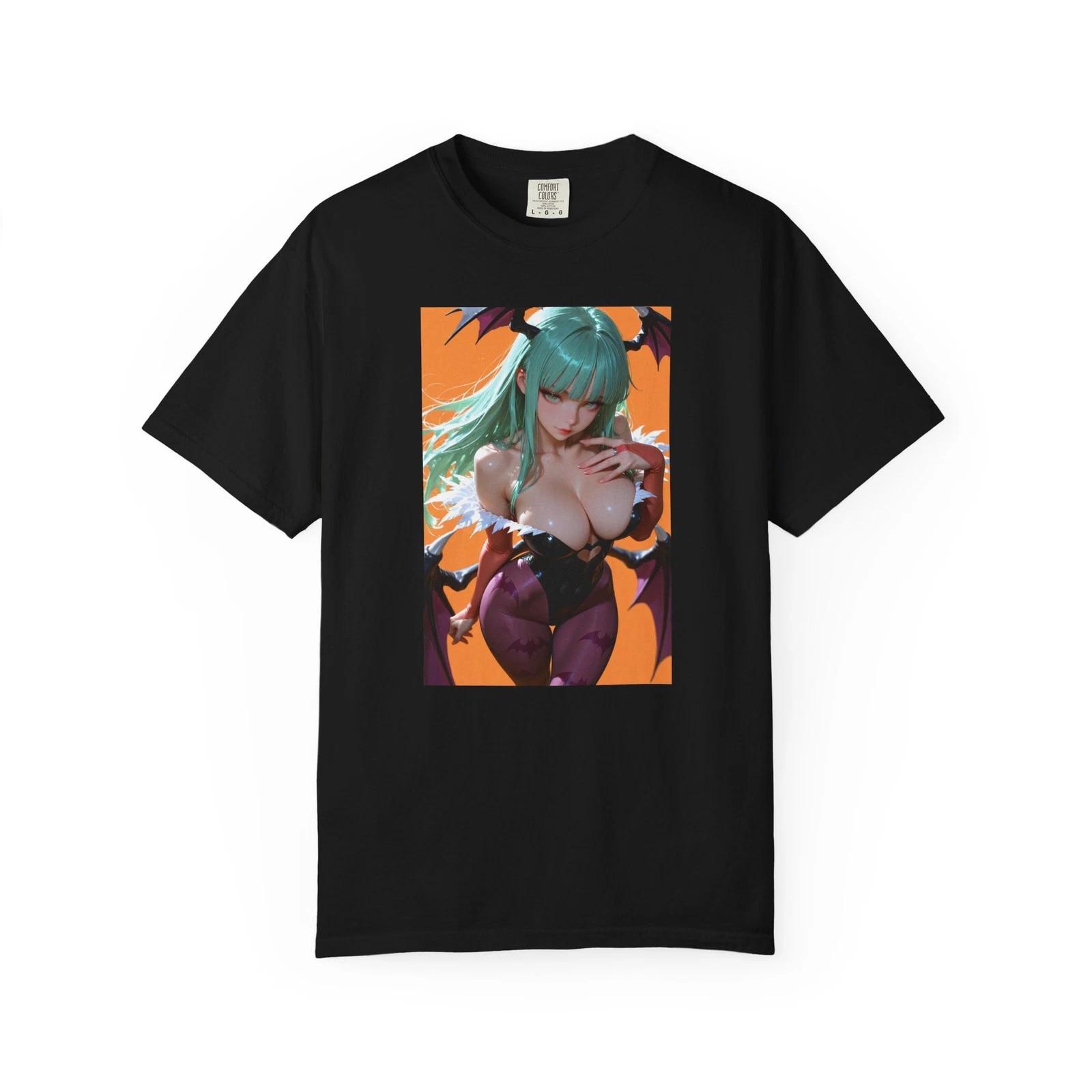 Morrigan Aensland Darkstalker Anime T-Shirt Size Small-4X-Large L