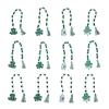 StPatrick’s Day Decoration Irish Festival Wooden Bead String Festival Rope Tassels Bead String Tray Ornaments