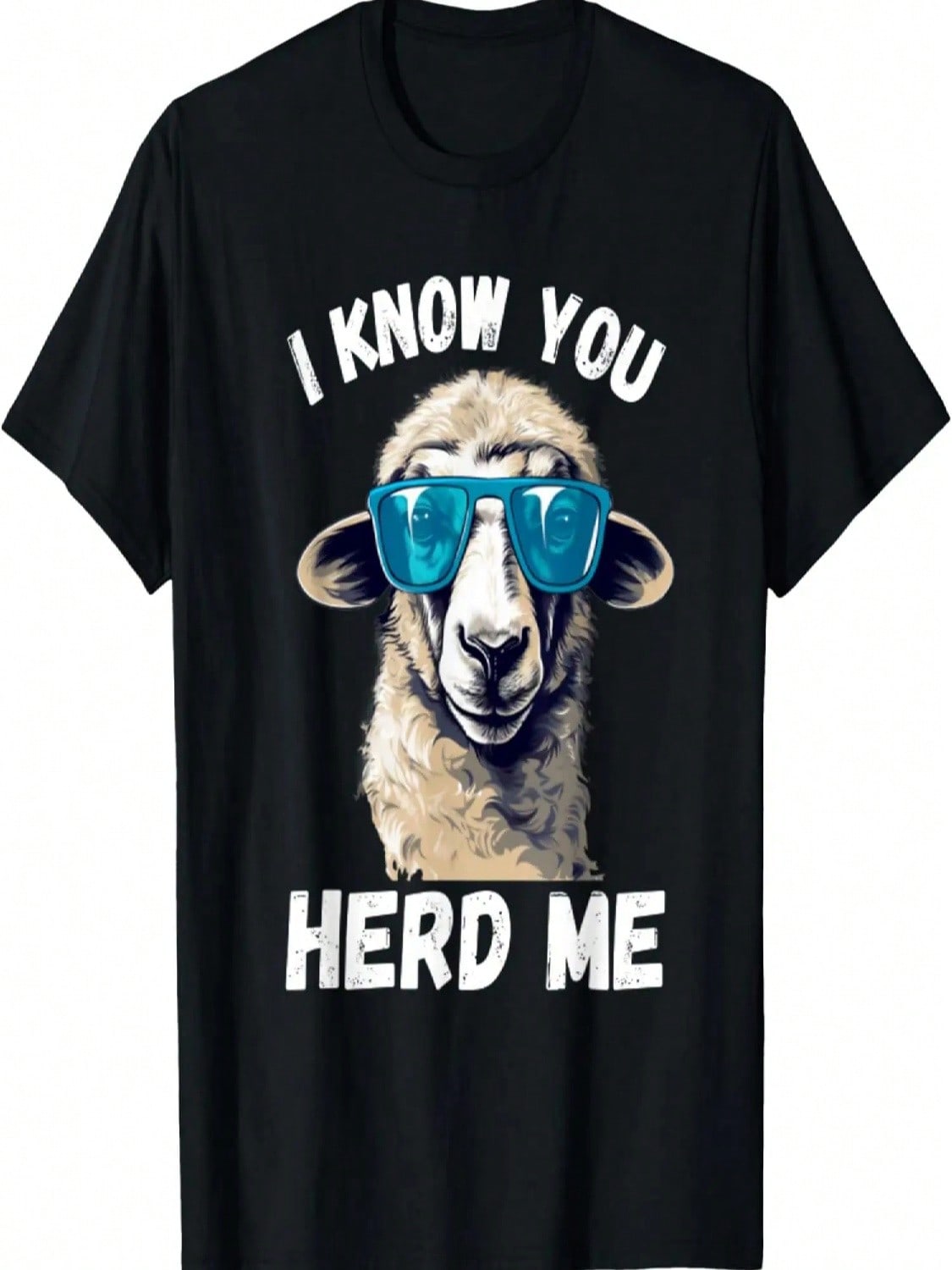 Funny Sheep I Know You Herd Me- T-Shirt Sheep Lover Farmer T-Shirt S разноцветный