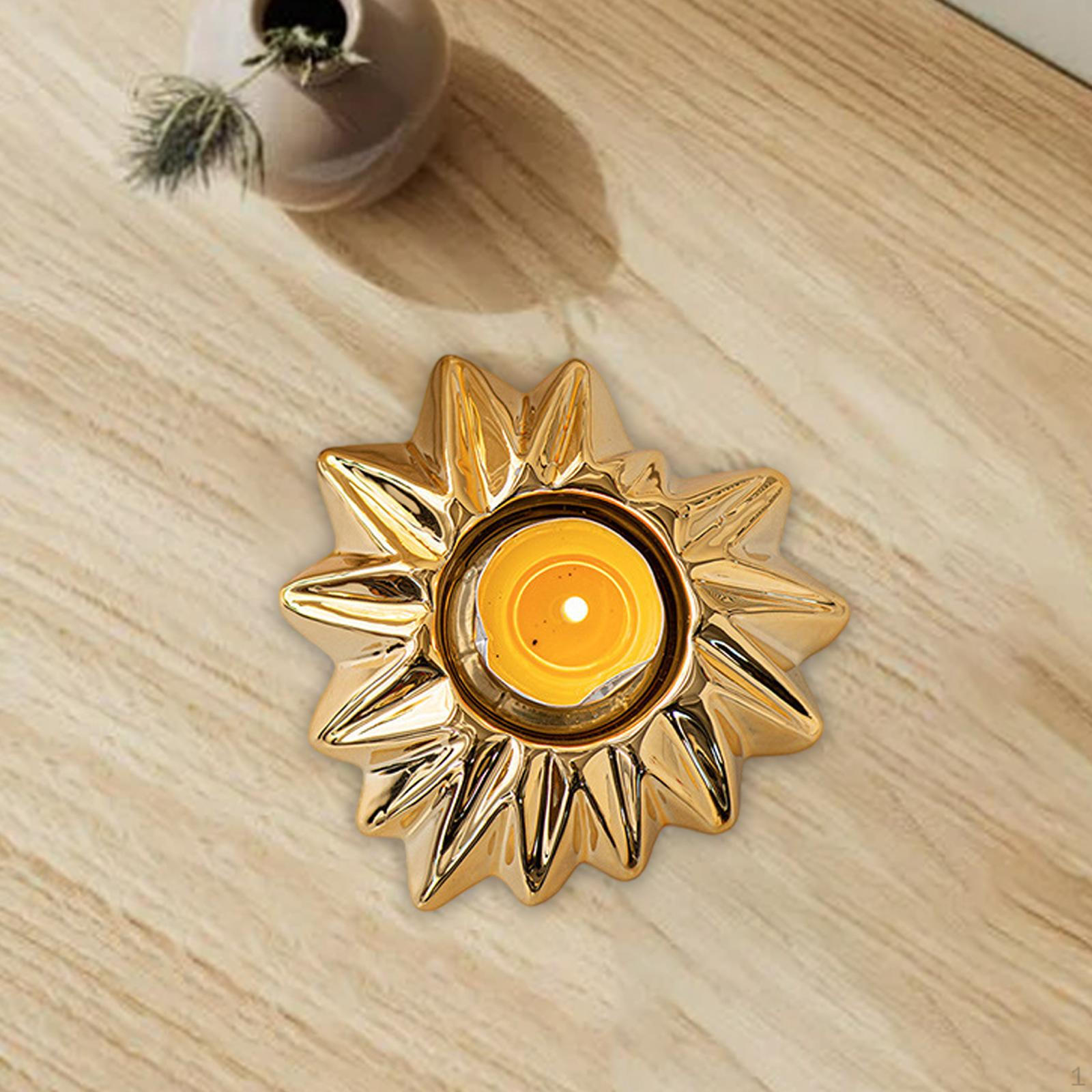 

Подсвечники Подставка для палочек Держатель для свечей для столовой золотой