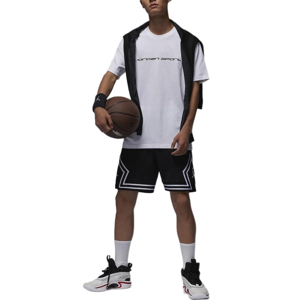 Air Jordan Sport Dri-FIT Graphic T-Shirt Asia Sizing 'White' Men's FZ1932-100